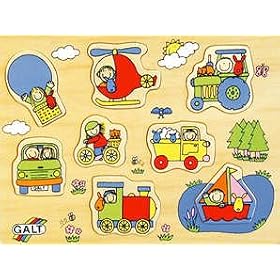 Galt Wooden Puzzle Travel