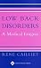 Search : Low Back Disorders: A Medical Enigma