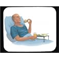 Tapis de souris d�cor� - Breakfast in bed