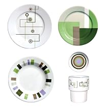 Circuit 5-Piece Place Setting - Green
