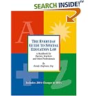 Click here to buy The Everyday Guide to Special Education Law by  Randy Chapman.