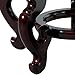 Red Lantern Rosewood Fishbowl Stand - Size 11.5 in. Base Diameter