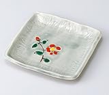 山茶花銘々皿　5個組 【美濃焼　和皿】