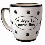 Tumbleweed 'A DOG'S TAIL NEVER LIES' Pet Coffee Mug