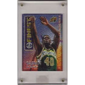 1995 96 Topps Finest Basketball - Finest Mystery - Shawn Kemp M4