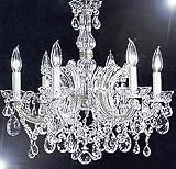 CHANDELIER CRYSTAL LIGHTING CHANDELIERS 20X22 6 LIGHTS