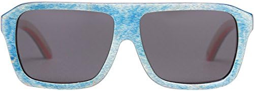 Proof Eyewear Bud Skate Sunglasses Blue-Red/Polar, One Size