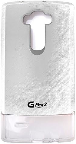 LG G Flex 2 Case,[Transparent Mix] Saffiano Leather Touch Color Jelly TPU [Perfect Fit] Curved Case [Anti Shock] For LG G flex 2 (Light Grey Jelly)