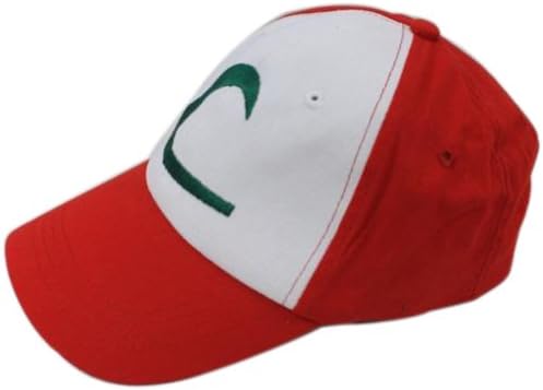 Pokemon ASH Ketchum Visor Cap Cosplay Baseball Hat Pocket Monster Anime Collect