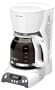 Mr. Coffee DRX20 12-Cup Programmable Coffeemaker, White