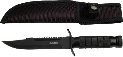 Survivor Hk-695B Fixed Blade Knife 9.5-Inch Overall Survivor Hk-695B Fixed Blade Knife 9.5-Inch Overall