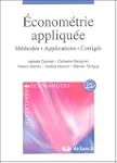 Econom�trie appliqu�e : M�thodes, App...