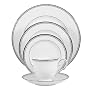 Lenox Pearl Platinum Bone China 5-Piece Place Setting, Service for 1