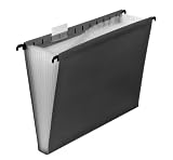 Produkt-Bild: FolderSys 12er H&auml;nge-F&auml;chertasche A4, mit Taben, grau, VE 1 St&uuml;ck, 7004137