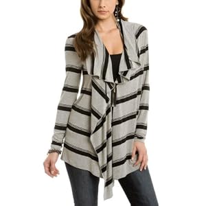 GUESS Ruffle Zip Cardigan
