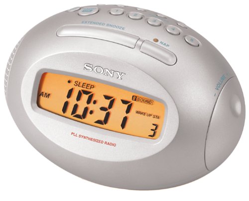 Sony ICF-C743 FM/AM Clock Radio with Illuminating Floating Light