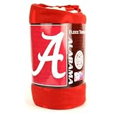 Alabama Lightweight Rolled Throw Blanket