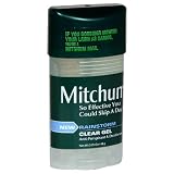 Mitchum Anti-Perspirant & Deodorant, Clear Gel, Rainstorm, 2.25 oz (63 g) (Pack of 6)