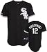 A.J. Pierzynski Jersey: Adult 2010 Majestic Alternate Black Replica #12 Chicago White Sox Jersey