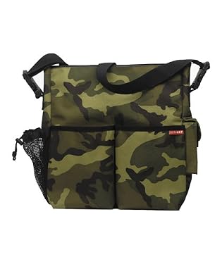 Skip-Hop Duo bag - Camo Green