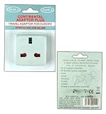 Review Paola  / UK 3 pin to Euro 2 Pin travel adaptor plug