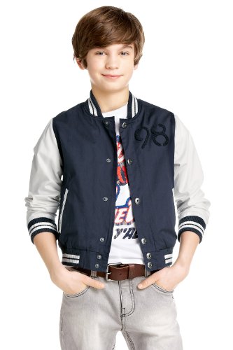 ESPRIT Jungen Jacke B08440, Gr. 140/146 (S), Blau (421 continental blue) Preisvergleich