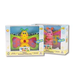 Learn & Fun 14417 - Rassel, Schmetterlingmotiv