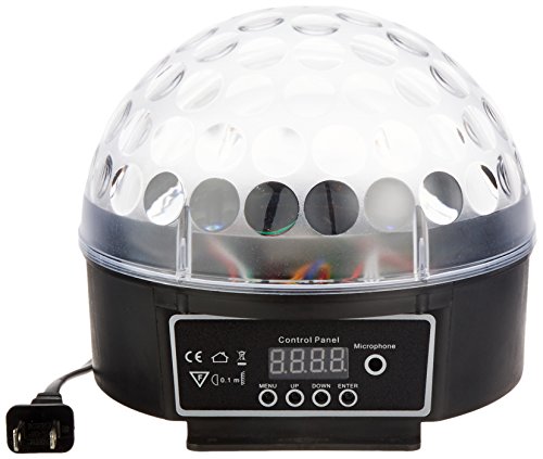 Econoled 6 LED Disco Dj Stage Lighting LED RGB Crystal Magic Ball Effect Light DMX Light KTV Party