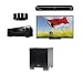 Denon AVR2112CI Integrated Network A/V Surround Receiver and Sharp LC-70LE735U 70led Hdtv 1080p 3d 240hz TV and Sharp HE BDHP25U Blu-ray Disc Player Black and Motion 262 5-Channel Speaker Set (Piano Black) and MartinLogan Dynamo 300 Home Theater and Ste