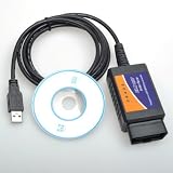 ELM 327 Car Diagnostics USB Interface VAG-COM Cable For OBDII Protocols