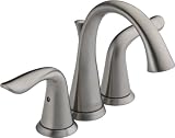 Delta 4538-SS Lahara Two Handle Mini-Widespread Lavatory Faucet, Stainless