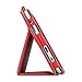 VSTN® Dragon Touch M8 8.0-Inch tablet PU case - Multi-Angle Stand Slim-Book PU Leather Cover Case for Dragon Touch M8 8.0-Inch tablet (Red)