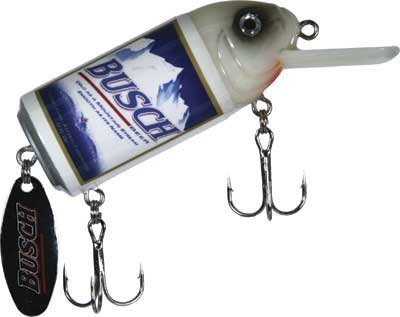 Busch Beer Can Fishing Lure 3-1 2"