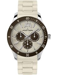 Jacques Lemans Womens 1-1691F Rome Sport Sport Analog Multifunction Watch