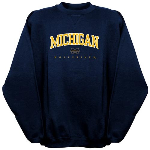 Cadre Athletic Michigan Wolverines Youth Embroidered Sweatshirt