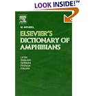 Elsevier's Dictionary of Amphibians: In Latin, English, French, German and Italian 5,367... by Murray Wrobel