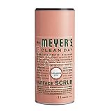 Mrs. Meyers Clean Day Surface Scrub, Geranium, Case of 6 - 11 Ounce Cans (66 Ounces)