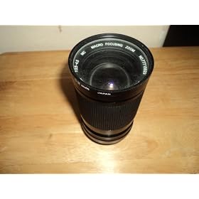 Vivitar 28-85mm 62mm Macro Focusing Zoom Lens 1:35-4.5