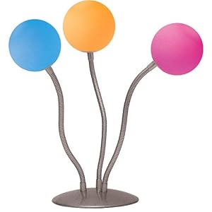 Medusa 3-Ball Color-Changing Lamp