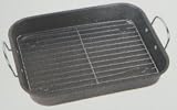 Non-Stick Roasting Tray 29cm X 37cm X 5cm With Rack (KC0101)  from Pinkwebshop
