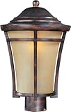 Maxim Lighting 85160GFCO One Light Frost Glass Post Light, Copper Oxide by Maxim Lighting [並行輸入品]
