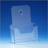 Produkt-Bild: VITAdisplays&reg; Tisch-Prospekthalter DIN A5, Transparent (NE-160)
