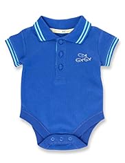 Pure Cotton Short Sleeve Polo Bodysuit