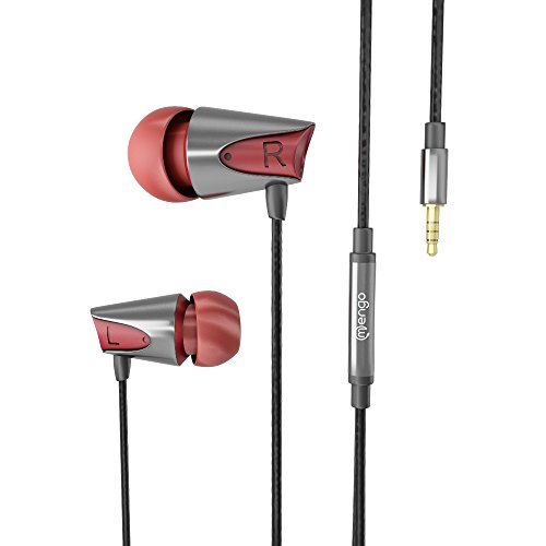 Mengo Bumps In-Ear Earphones [Ultra Bass] with built-in Microphone for Smartphones (iPhone Samsung LG HTC Nokia iPod iPad) - Retail Packaging ...