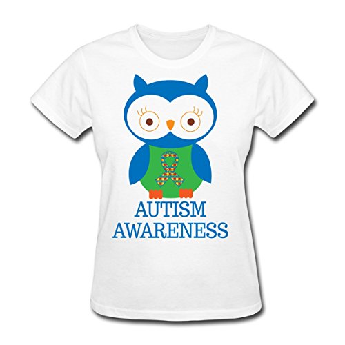 Autism Awareness Owl Women's T-Shirt by Spreadshirt
