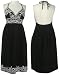 Apparel : JUNIOR PLUS MARISOL Floral Embroidered Halter Dress