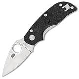Spyderco CatG-10 Plain Edge Knife , Black