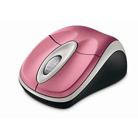 Microsoft Wireless Notebook Optical Mouse 3000 - Dragon Fruit Pink