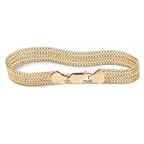 PalmBeach Jewelry 18k Gold over Sterling Silver Mesh Bracelet 7-1/4