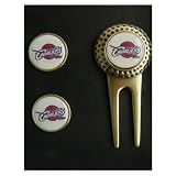 Cleveland Cavs Cavaliers Divot Tool Golf Ball 2 Marker Set